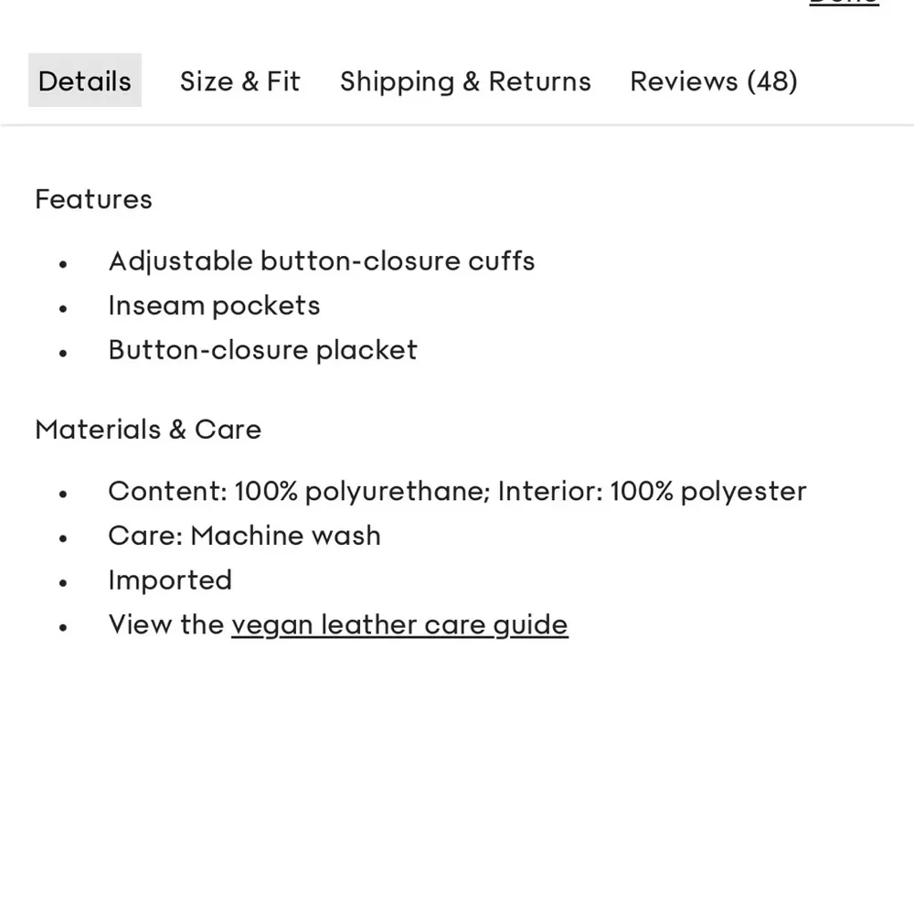 Wilfred black jacket/shirt - Image 8