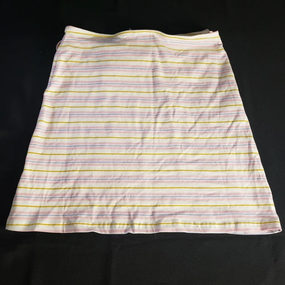 Princess Polly Mia‎ Jersey Wrap Striped Mini Skirt NWT 2 - Image 3