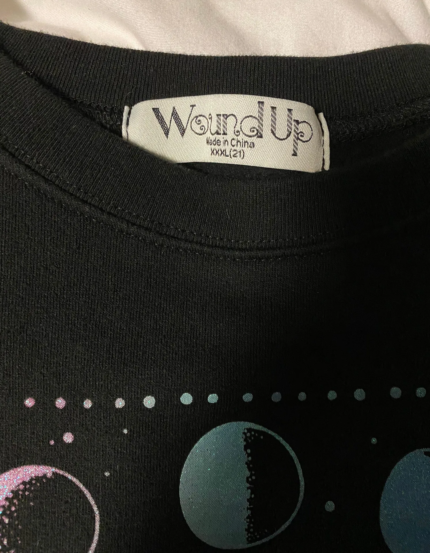 Zodiac Sweatshirt Black Size 3X - Image 3