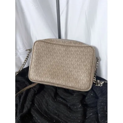 Michael Kors Rose Gold Crossbody Purse Chain‎ Detail - Image 7