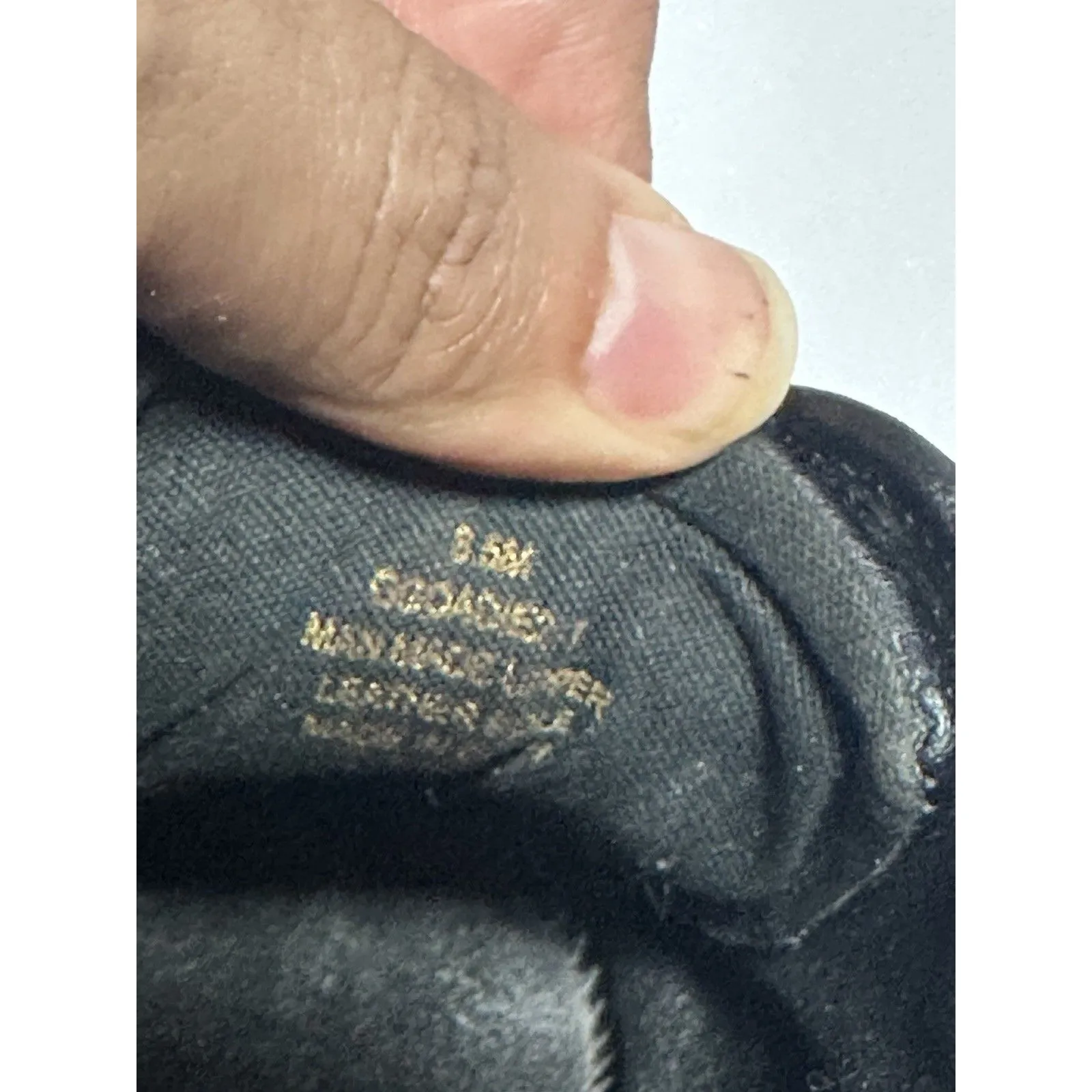 G by Guess Women's Black Quilted Lace-Up Sneakers, Size 8.5 - Image 4