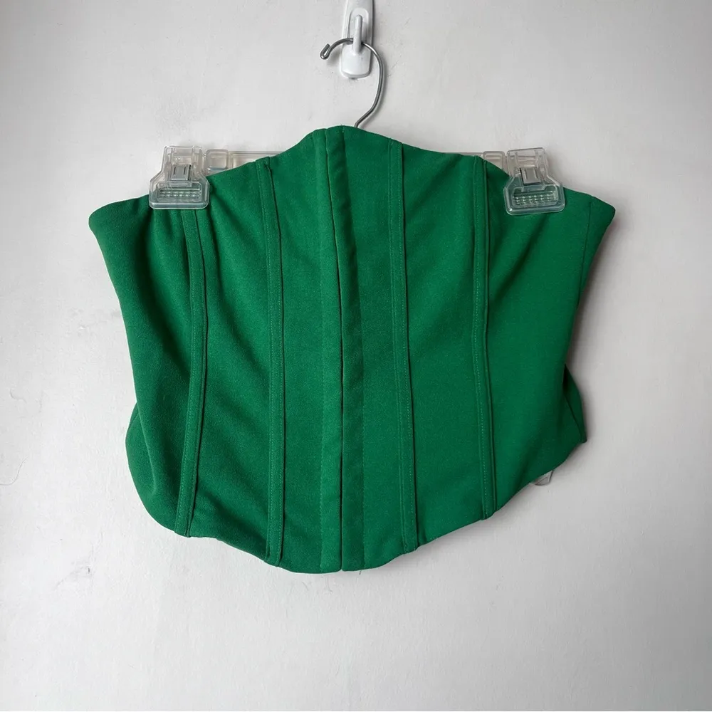 Princess Polly Green Camil Strapless Corset Top 6 - Image 3