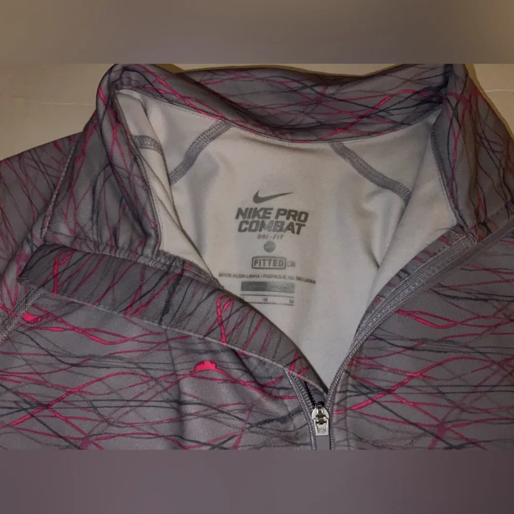 Nike Pro Combat Dri Fit Fitted Jacket Size M - Image 3