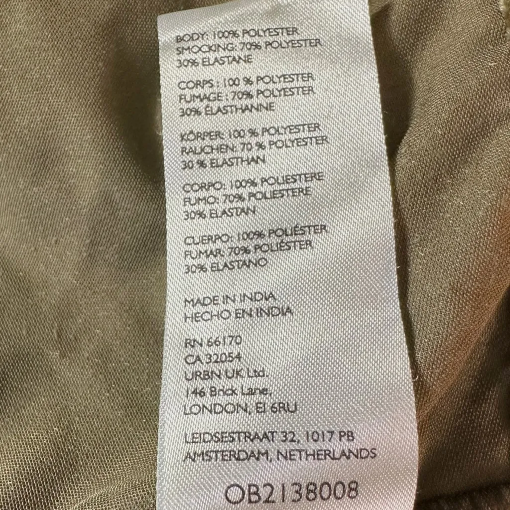 Free People Farrier Velvet Mini Dress in Brown Bear Size Small Holidays Winter - Image 10