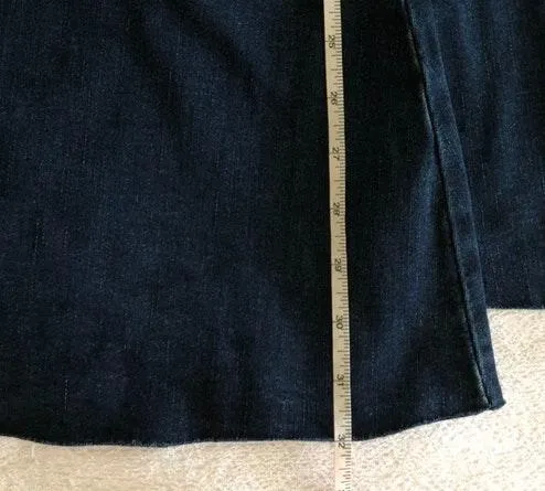 Super High Waist Lace Up Flare Jeans - Image 11