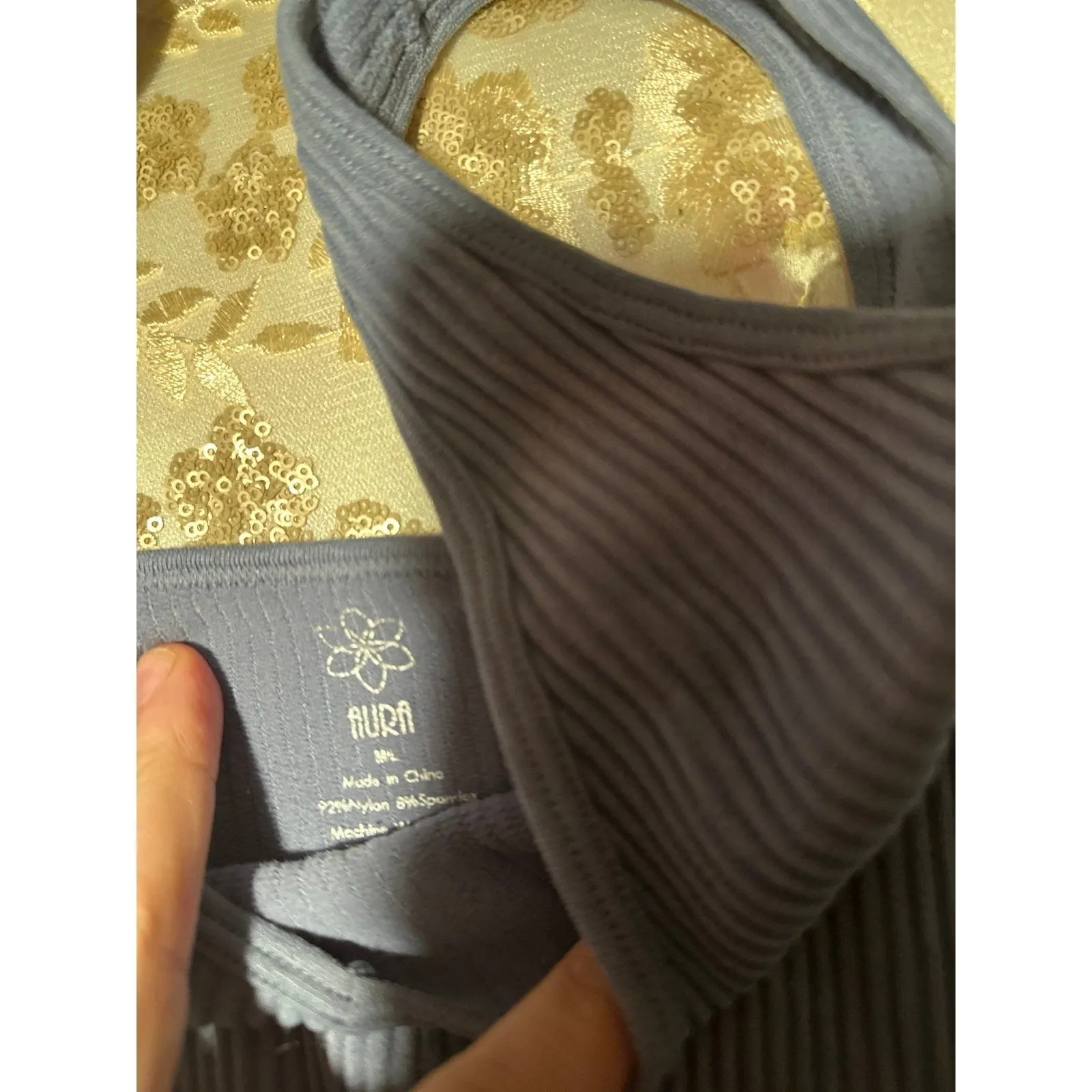 Aura blue bodysuit - Image 2