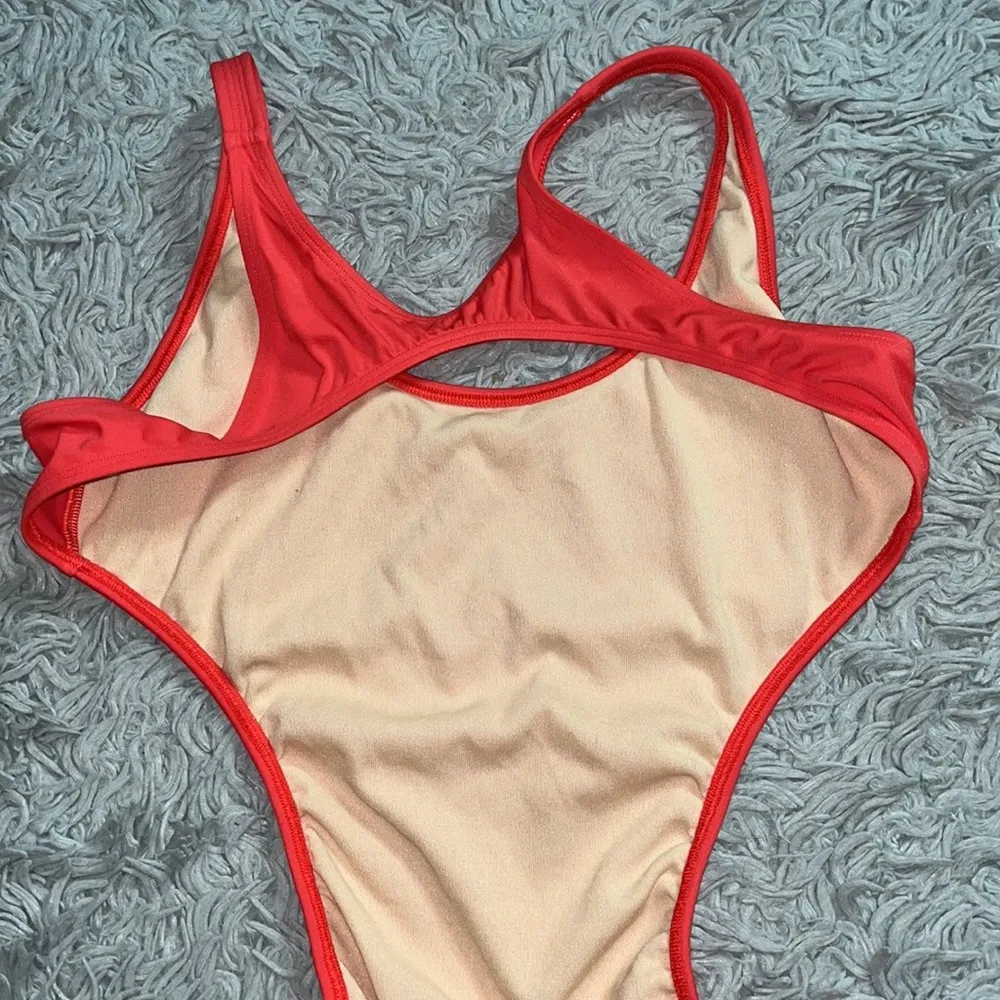 Victoria’s Secret Swimsuit Monokini Open Back Y2K M Medium - Image 4