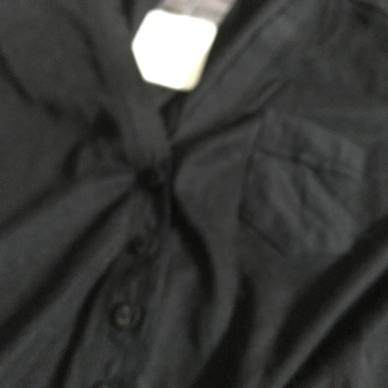 Free People Intimately Free Medium Black V-Neck Womens Shirt - Image 4