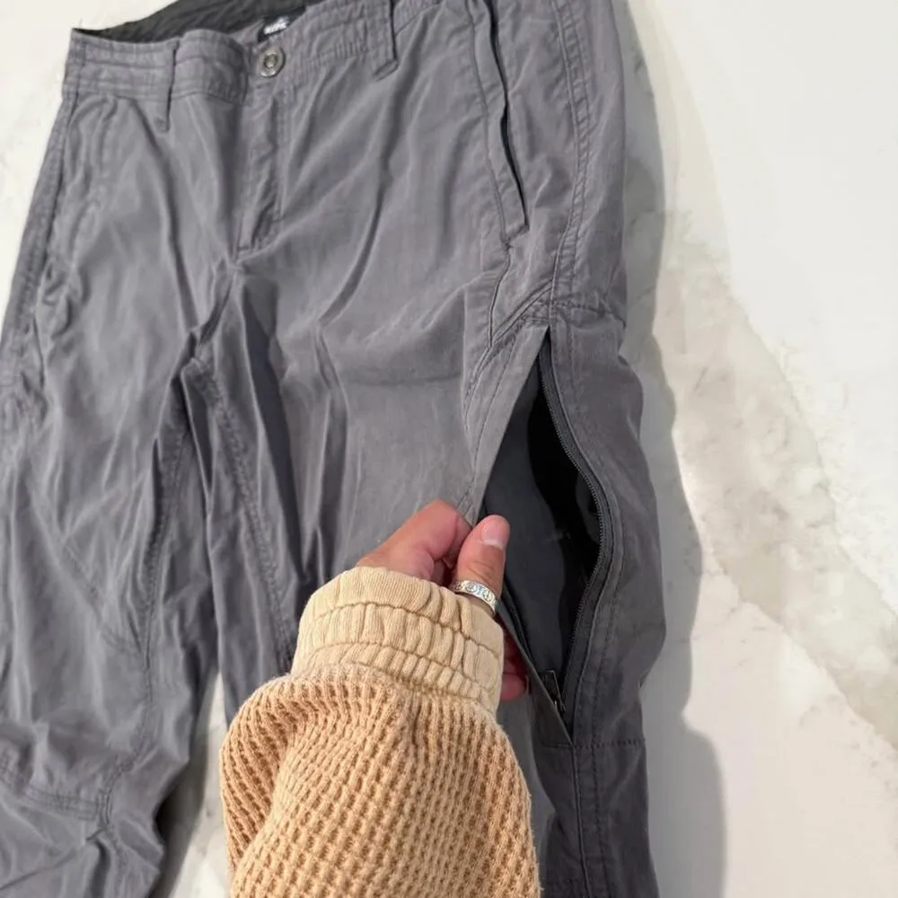 Kuhl Spire Roll Up Utility Pants Women's 8 Gray Stretch Hiking Outdoors Gorpcore - Image 3