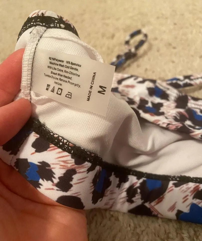 animal print bikini top - Image 3