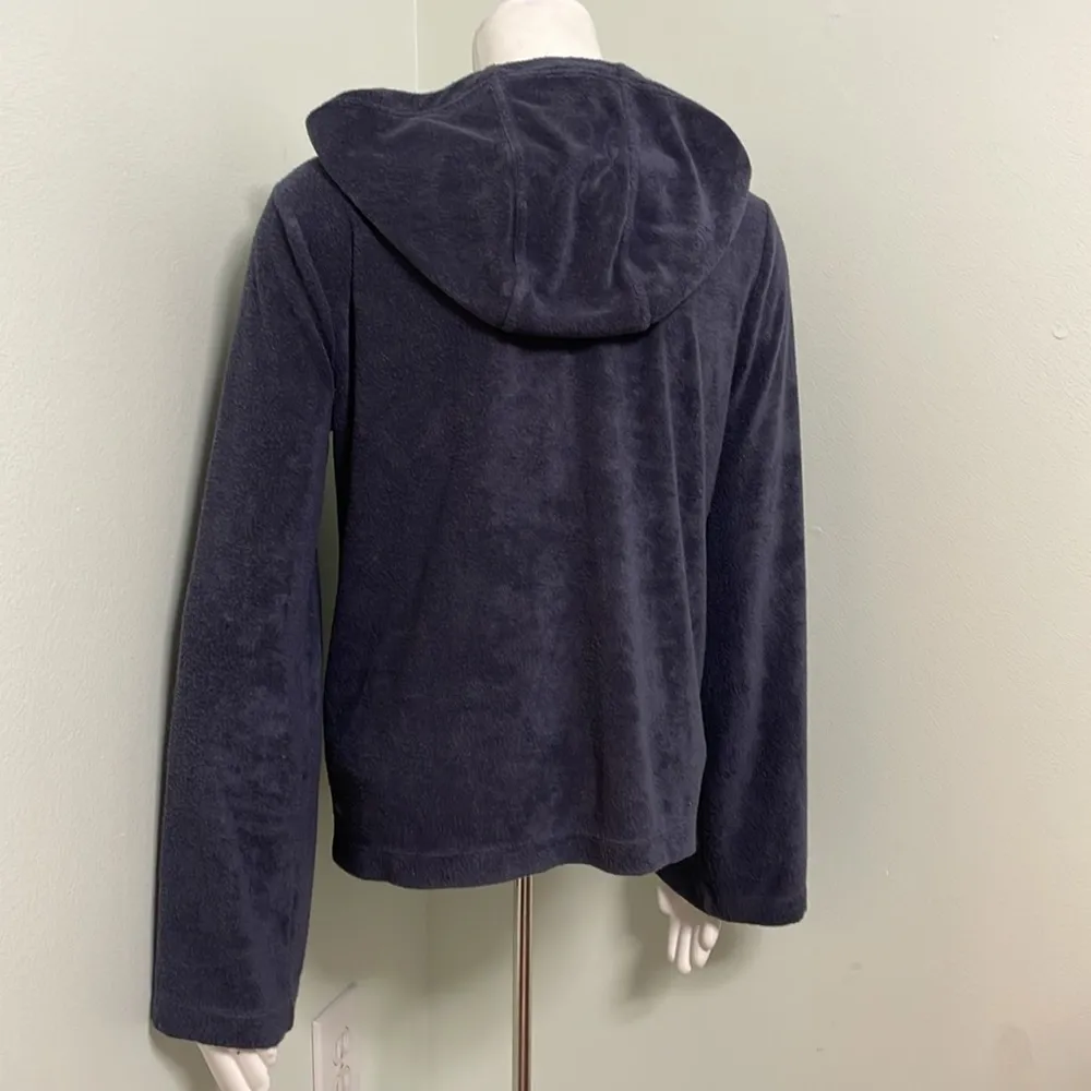 Zella Full Zip Navy Terry Hoodie/Jacket small - Image 6