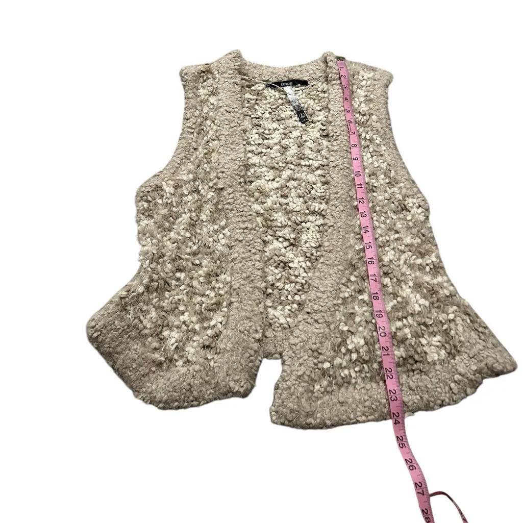 3/$15 KENSIE chunky knit cardigan vest - Image 3