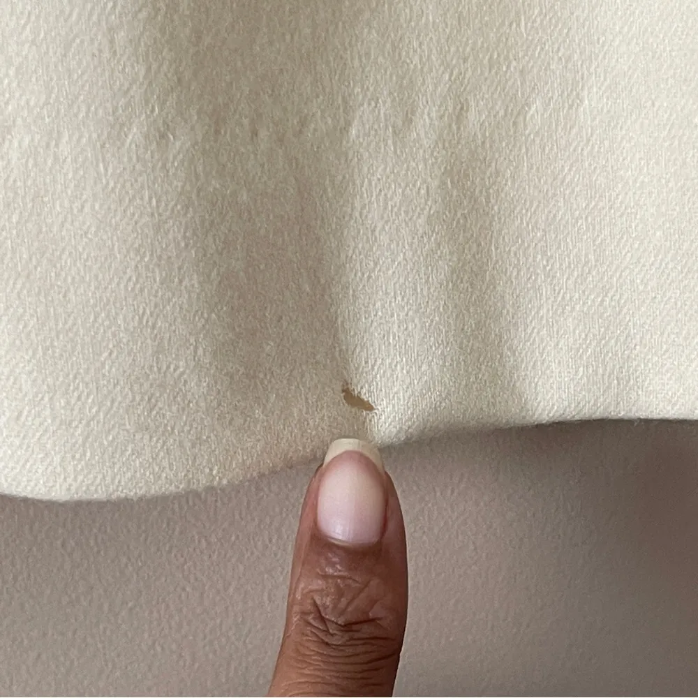 PENDLETON | Cream 100% Wool Virgin Wool Pencil Skirt Sz 10P - Image 3