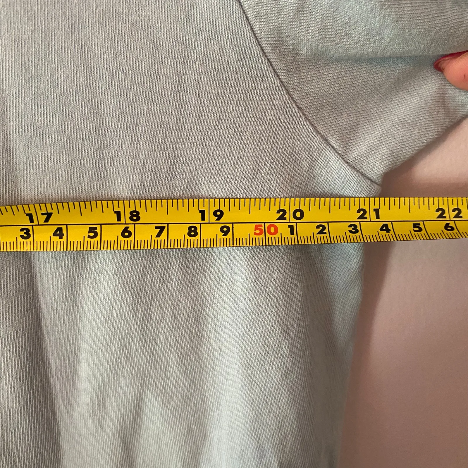 Sporty & Rich Light Blue 100% Cotton T - Image 7