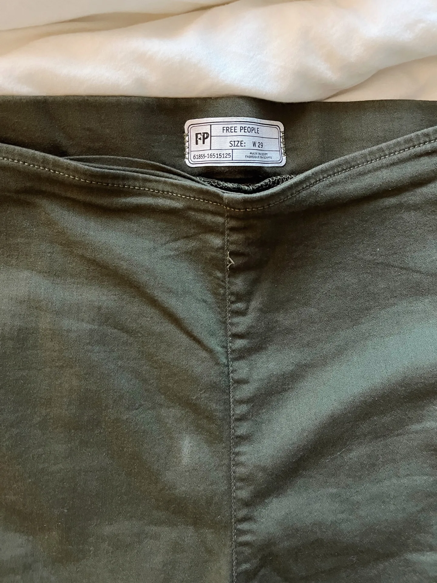 Army Green Skinny Jean - Image 4