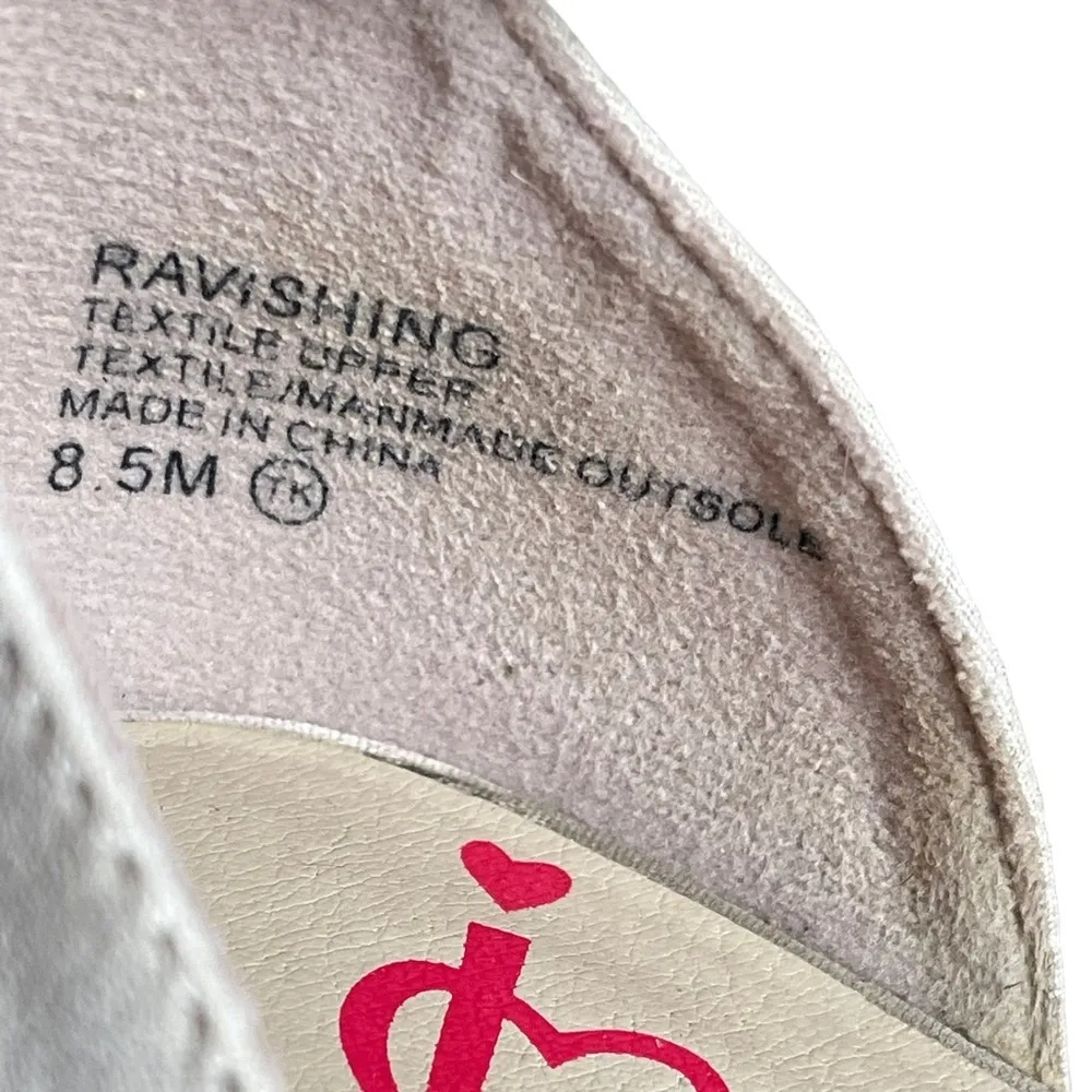 Women’s Ravishing Espadrille Platform Wedges Sandals Size 8.5 Peep Toe - Image 8