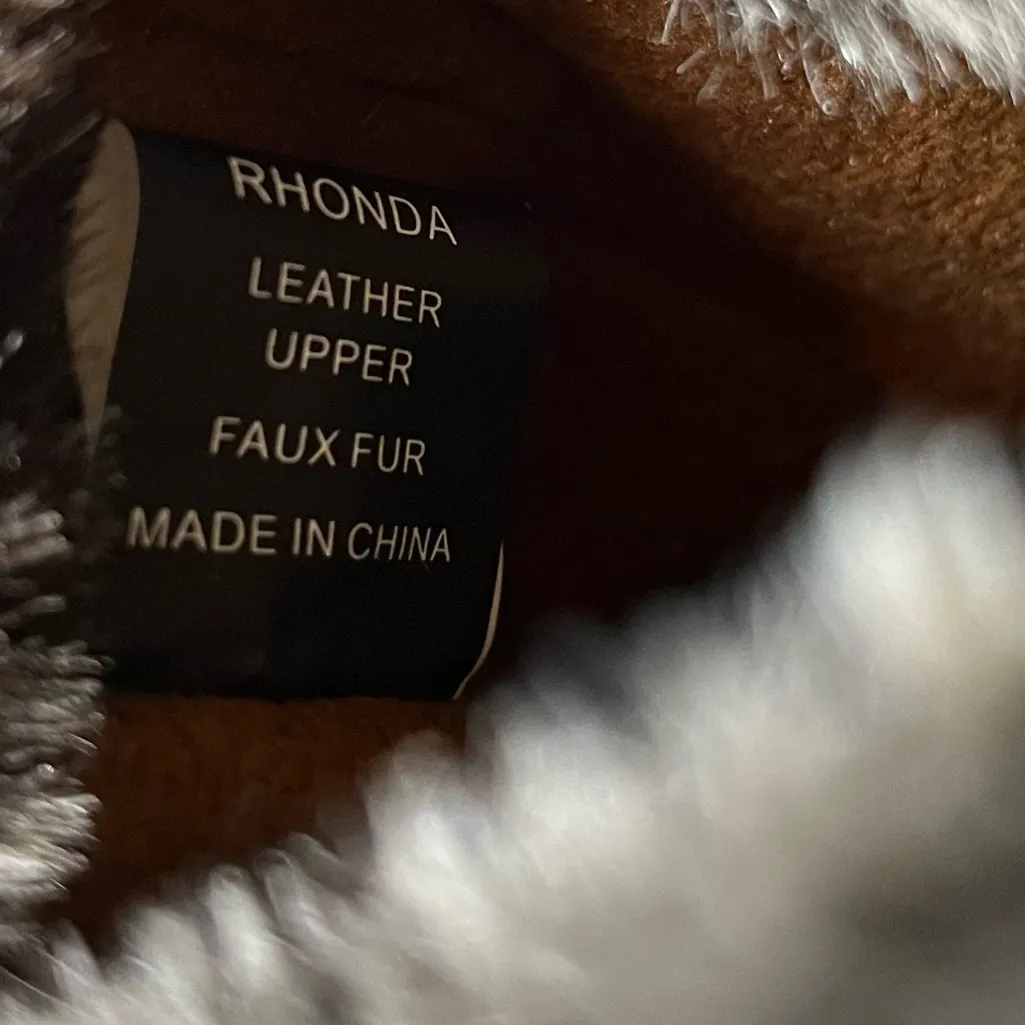 Arctic Plunge Rhonda Faux Fur Lined Suede Duck Boots Winter Waterproof Women’s 8 Brown - Image 10