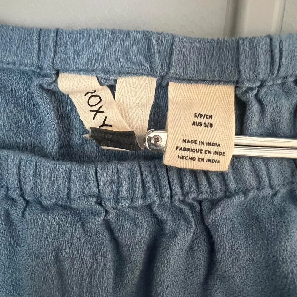 Roxy blue ruffle top - Image 3