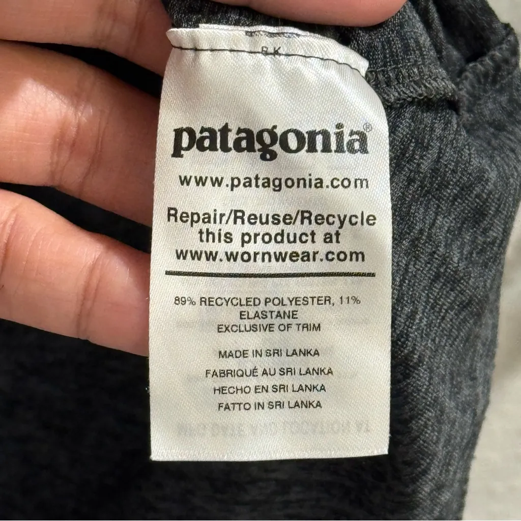 Patagonia Women’s Small Gray Seabrook Zip Neck Top Layer Outdoor Hiking Gorpcore - Image 6