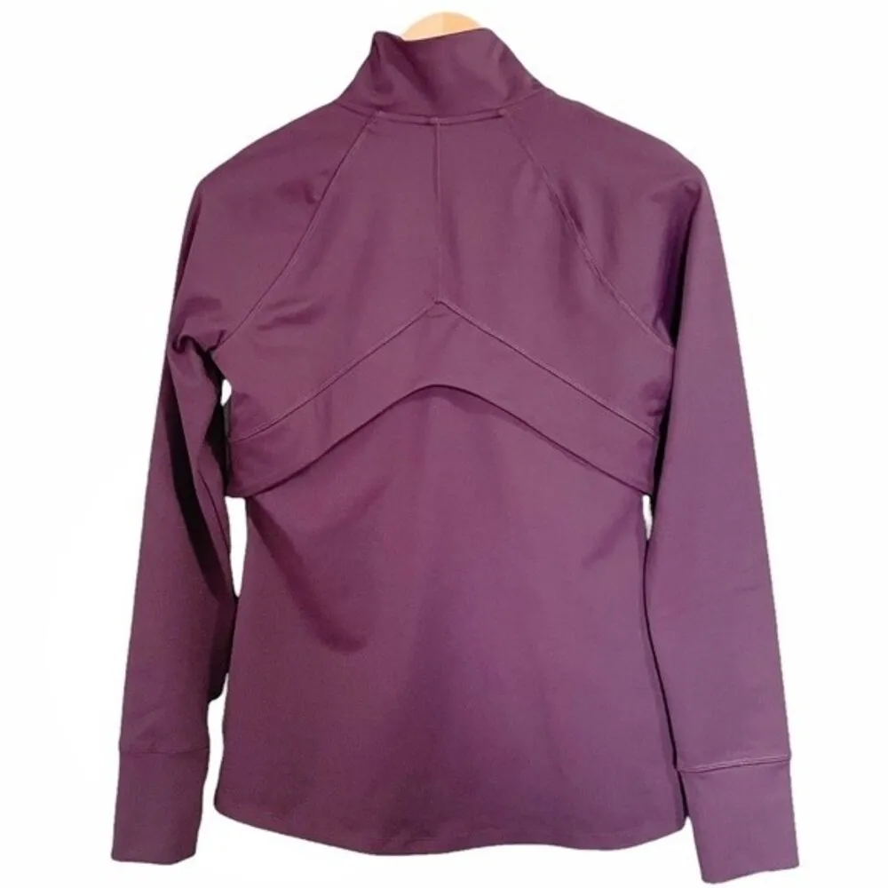 Apana Full Zip Yoga Jacket Eggplant Purple Size Small ASO Firefly Lane Tully - Image 4