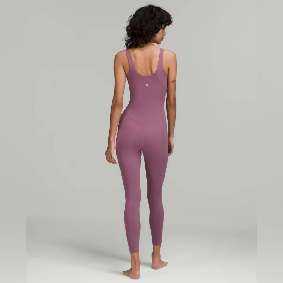 Lululemon Align Bodysuit 25" | Size: 10 | Vintage Plum - Image 2