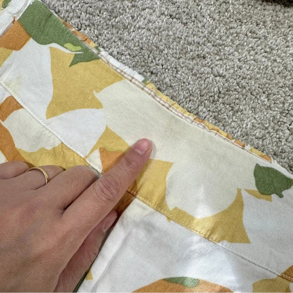 Soft Surroundings Shifting Sands Linen Blend Jogger Pull On in Sahara Sun MP - Image 16