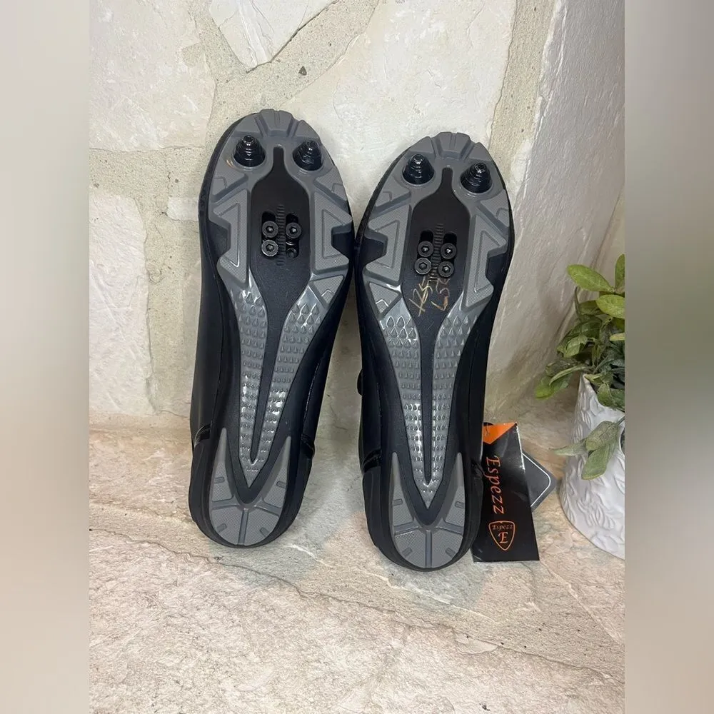 Espezz black cycling shoes sz 9 Black - Image 6