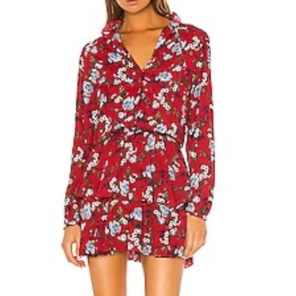 Yumi Kim‎ Women's Love Always Romantic Floral Print Mini Dress Revolve  - S - Image 2
