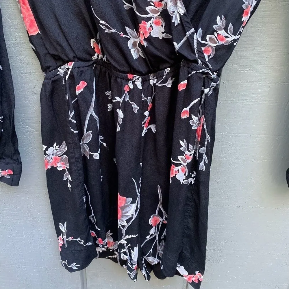 Blue Life Floral‎ Shorts Romper - Image 4