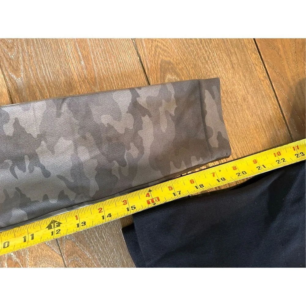 D06 SPANX Look at Me Now Seamless Cropped Leggings in Sage Camo Size Medium - Image 7