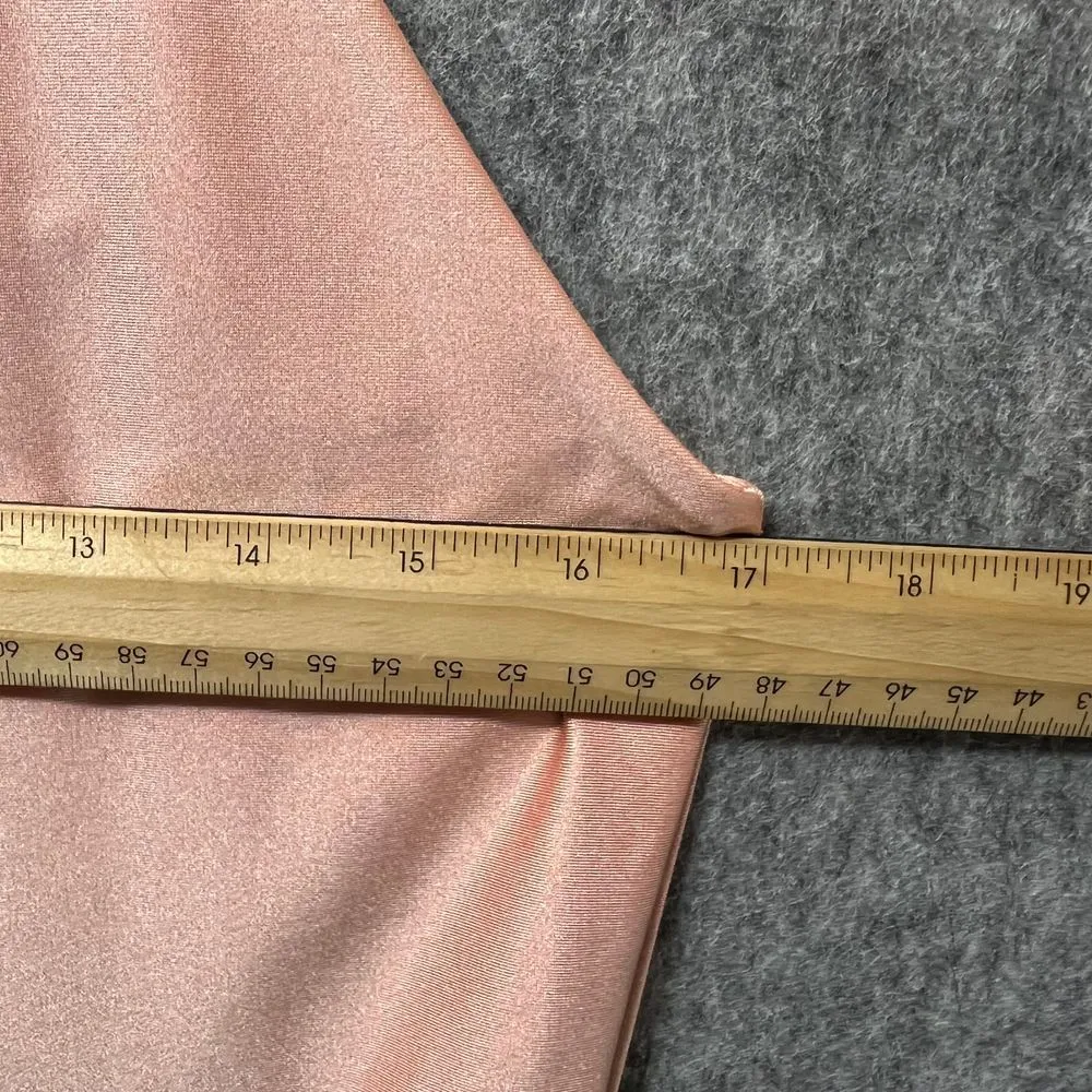 Bar III Bodysuit Sleeveless Square Neck Casual Top Blouse Pink Size‎ L - Image 4