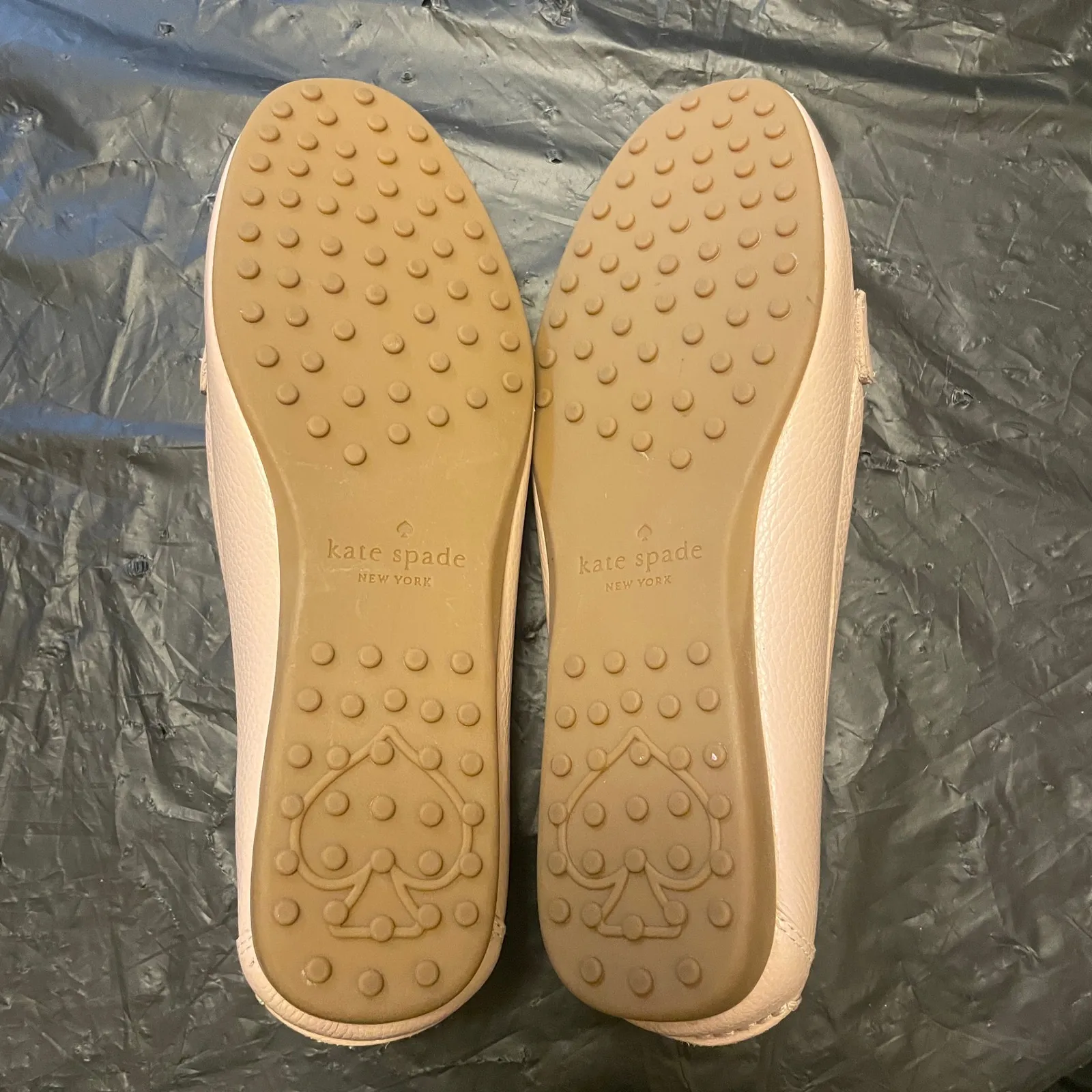 Kate Spade Chesire Leather Loafers - Women Size 7B - Pink - Image 3