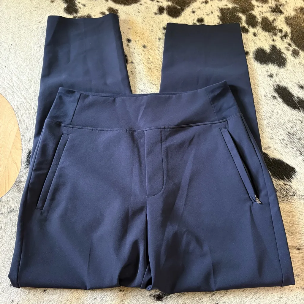 ATHLETA Endless High Rise Pant In Navy Athletic Size 4 - Image 3