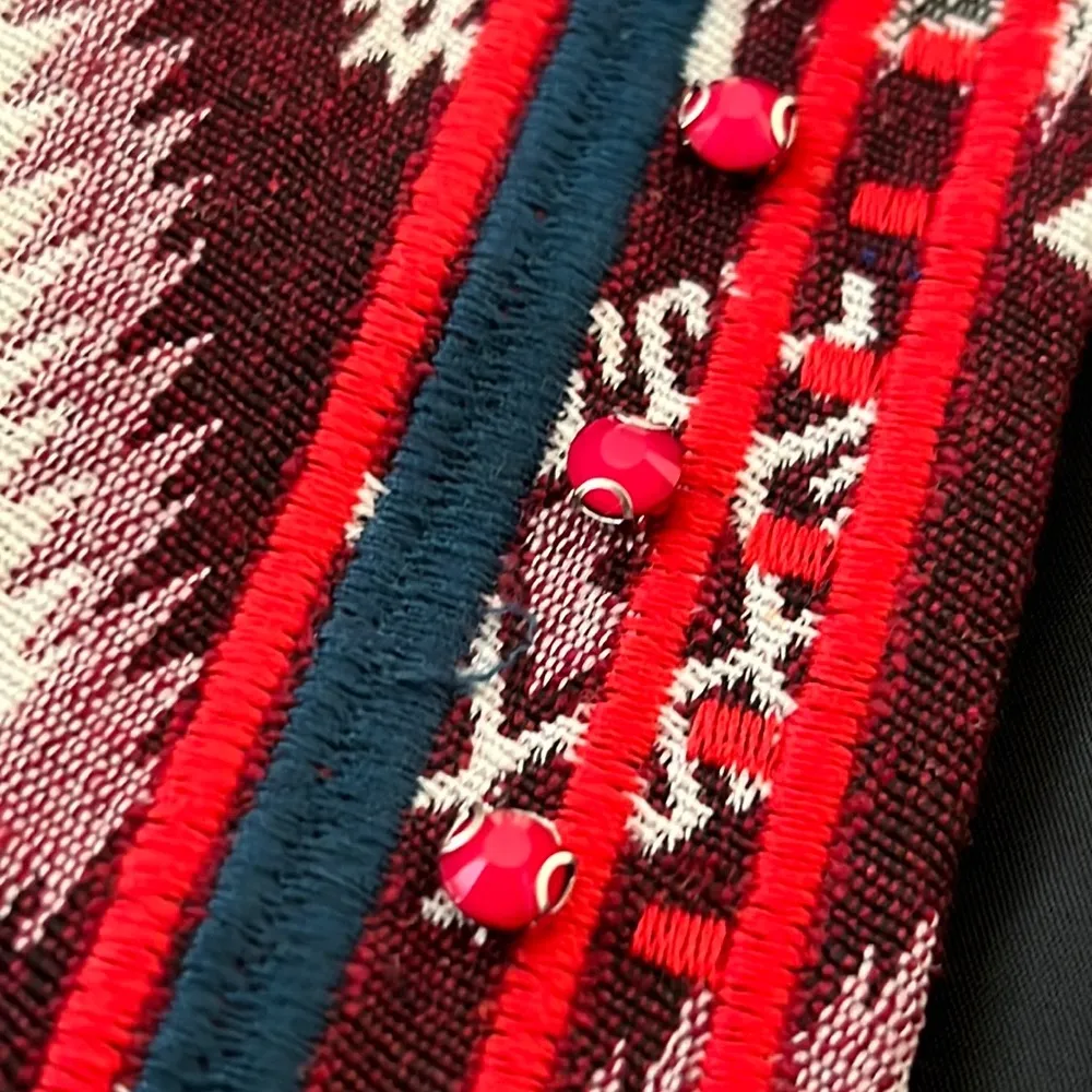 Oober Swank Women’s Tribal Jacket Multiple - Image 6