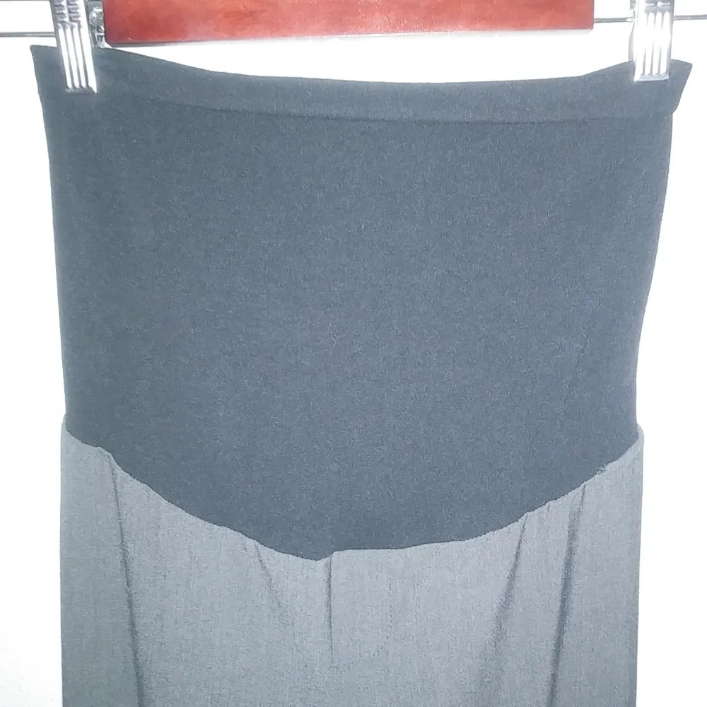 Oh Baby M Dress Career Pants Maternity in Dark Gray Size undefined - Image 2