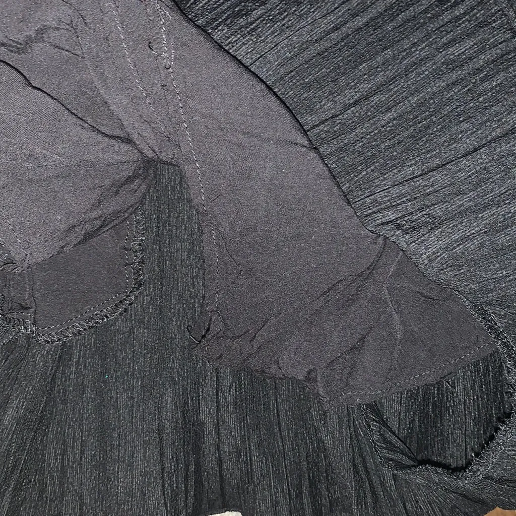 Lulus black‎ paper bag waist shorts - Image 4