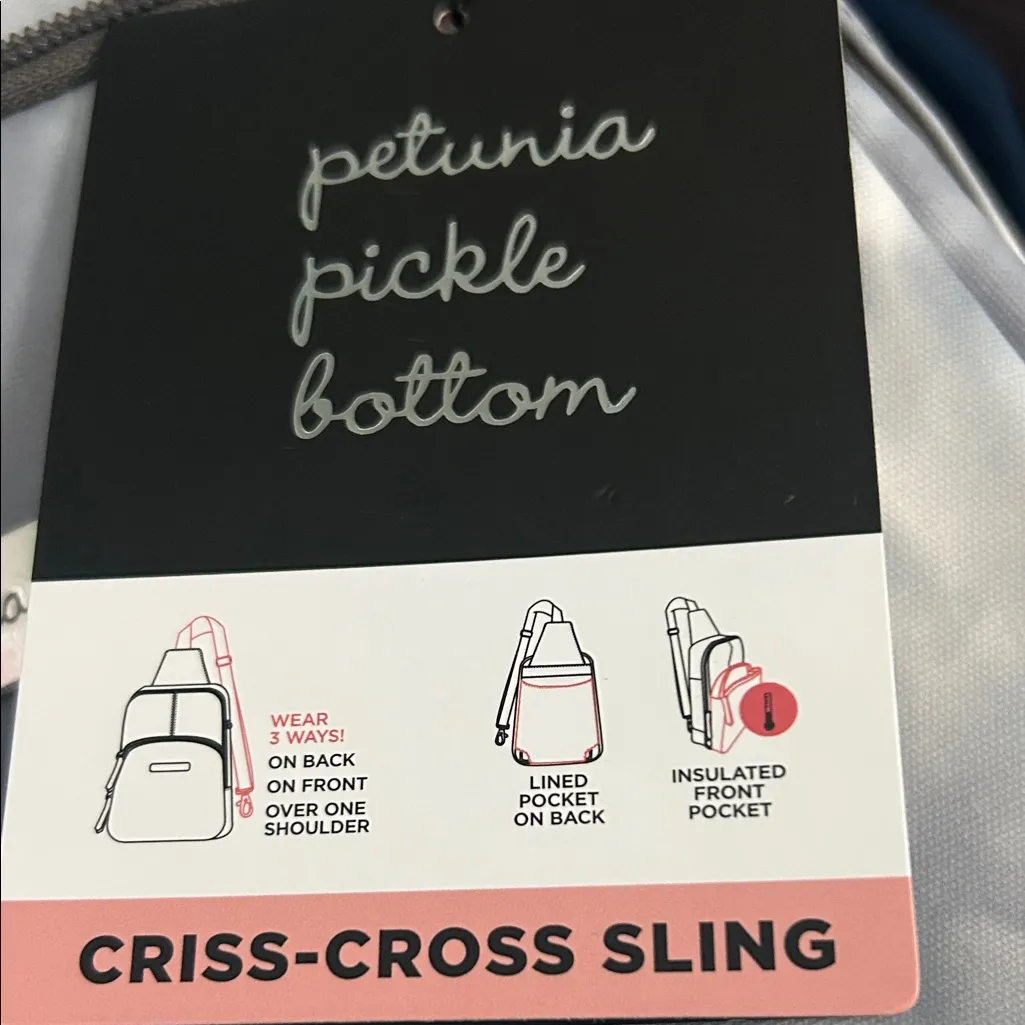 Petunia Pickle Bottom Gray Kids Backpack - Image 6