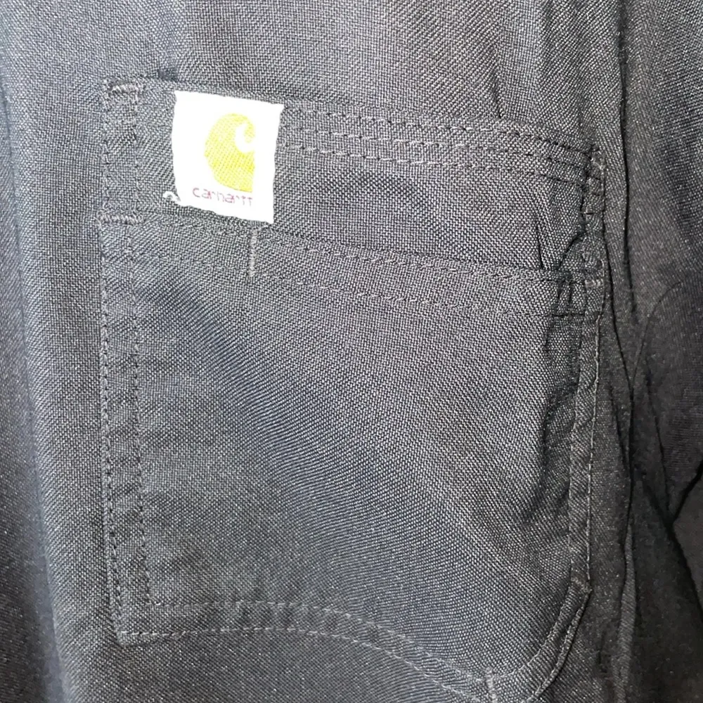 Carhartt Women's Modern Fit Tuck-In Top/Slim Leg Pant size SM/MD black scrubs - Image 5