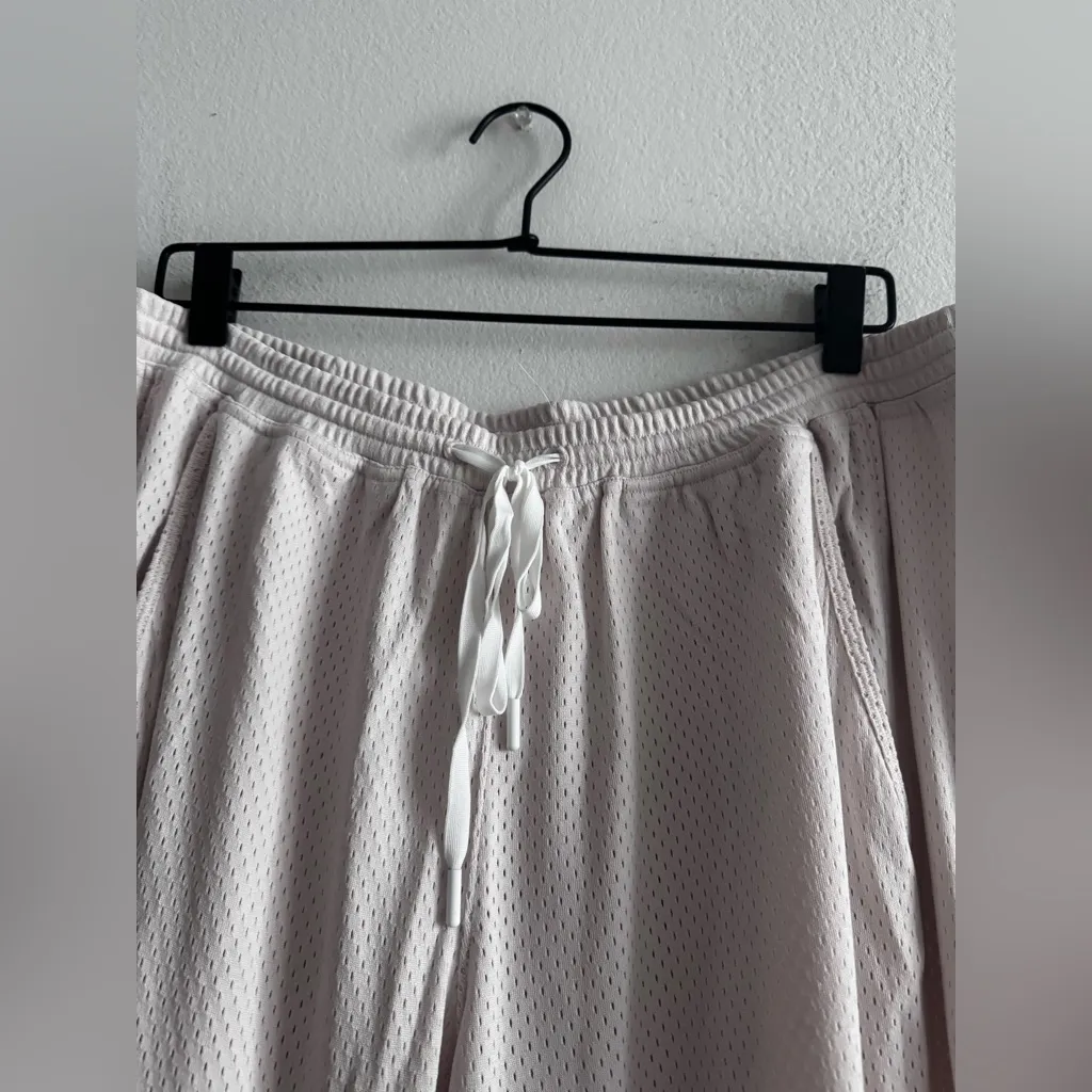 NWOT FP Movement Overtime Mesh Pants L Tofu White Size L - Image 4