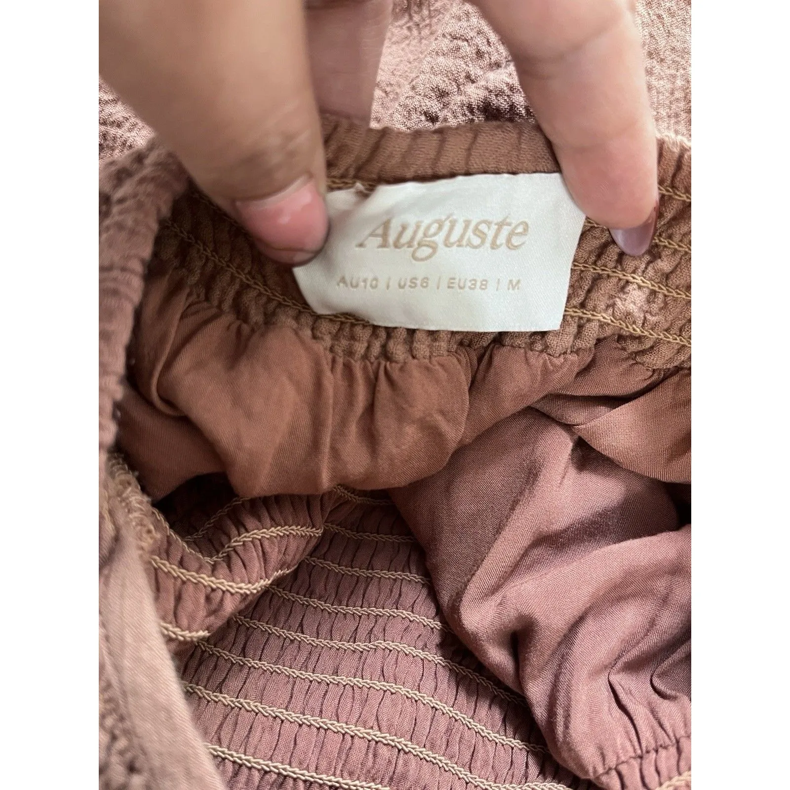 Auguste The Label Women’s Maxi Dress Size 6 Brown - Image 6