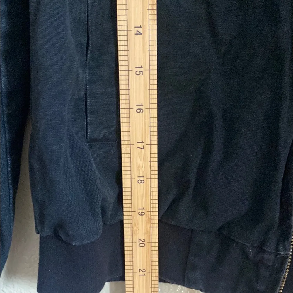 Brandy Melville Black Bomber Jacket - Image 6