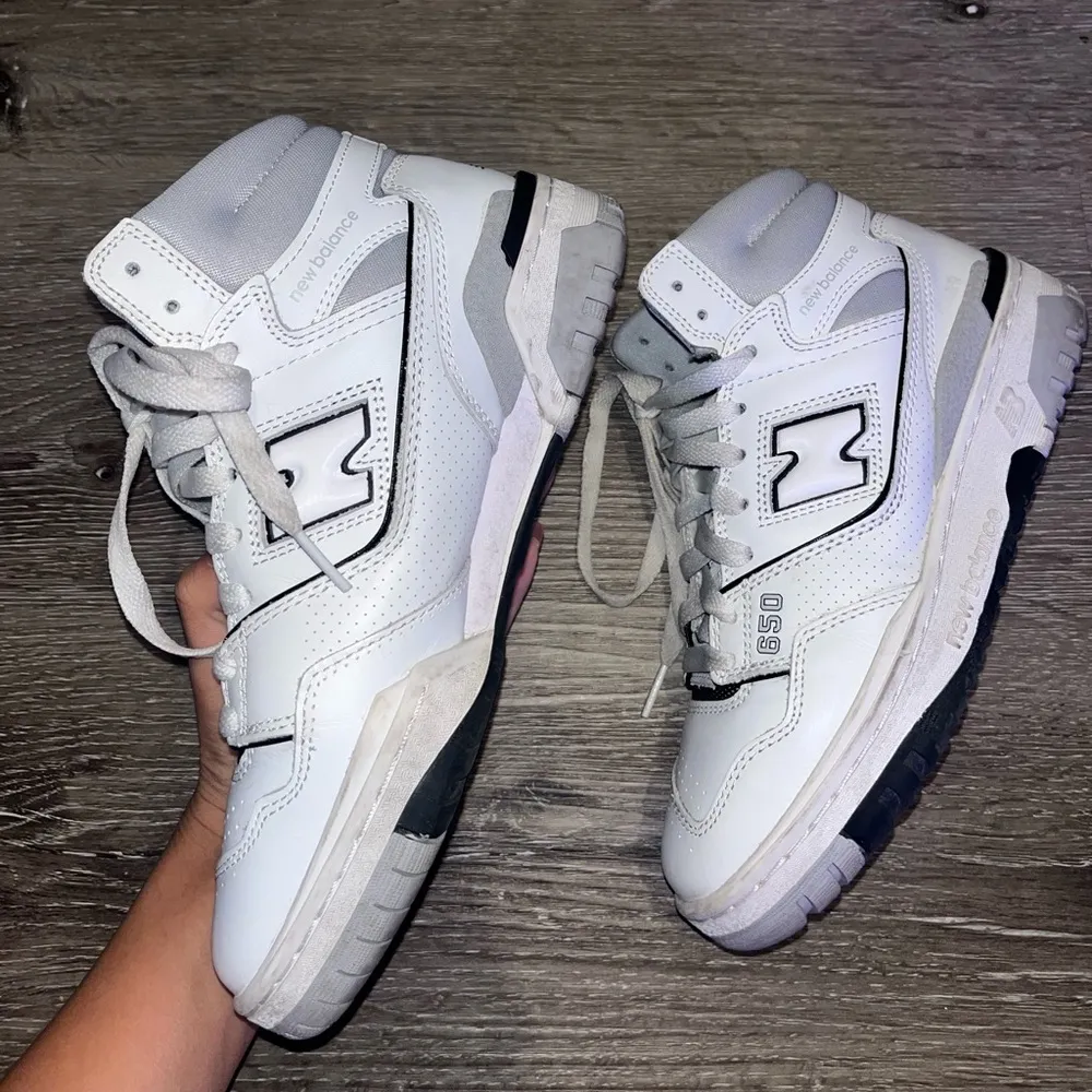 New Balance 650 white cloud grey - Image 3