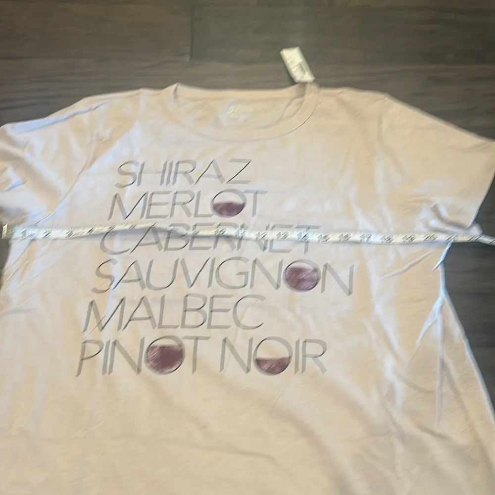 NWT JCrew Shiraz Red Wine Collector Tee Sz XL - Image 3