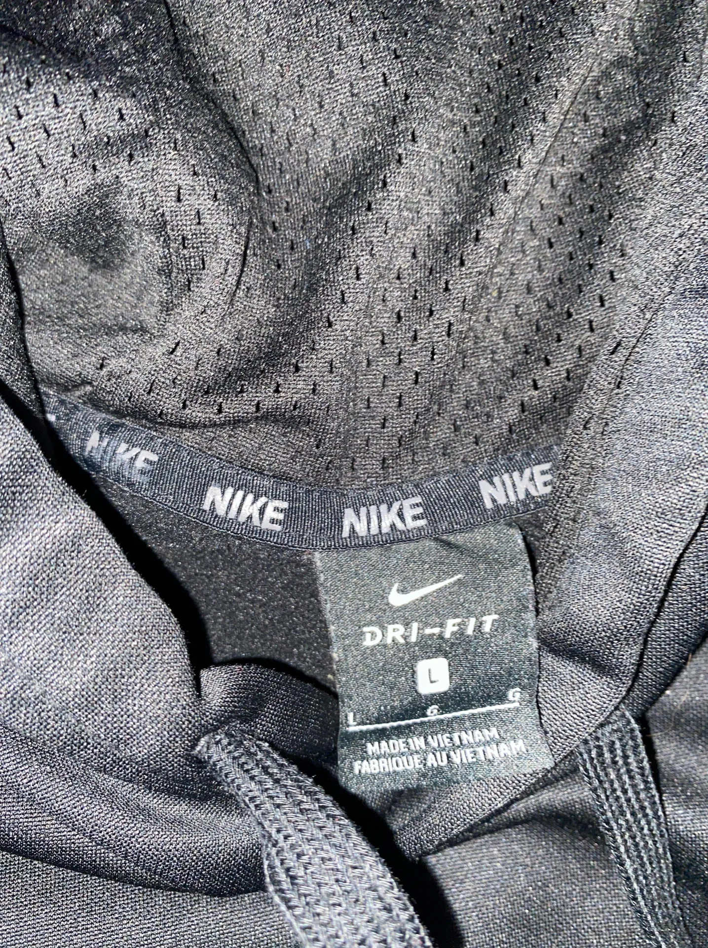 Nike Black Hoodie - Image 2