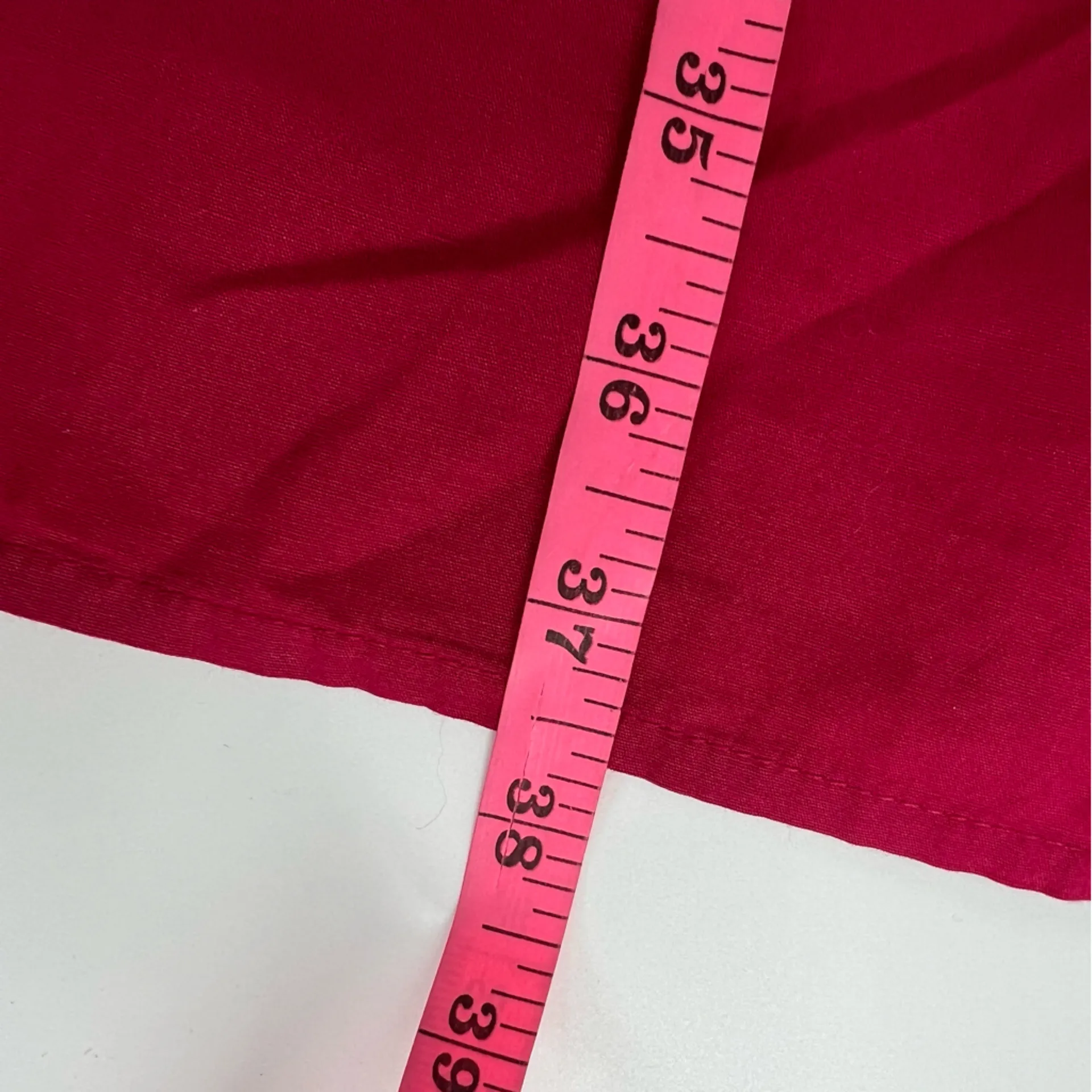 Never A Wallflower Poplin High Neck Dress hot pink sz M Size M - Image 6