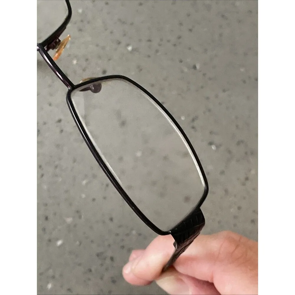 Guess Eyeglasses Womens GU 2200 BLKPUR 51-17-135 Snake Skin Frames ONLY full rim - Image 11