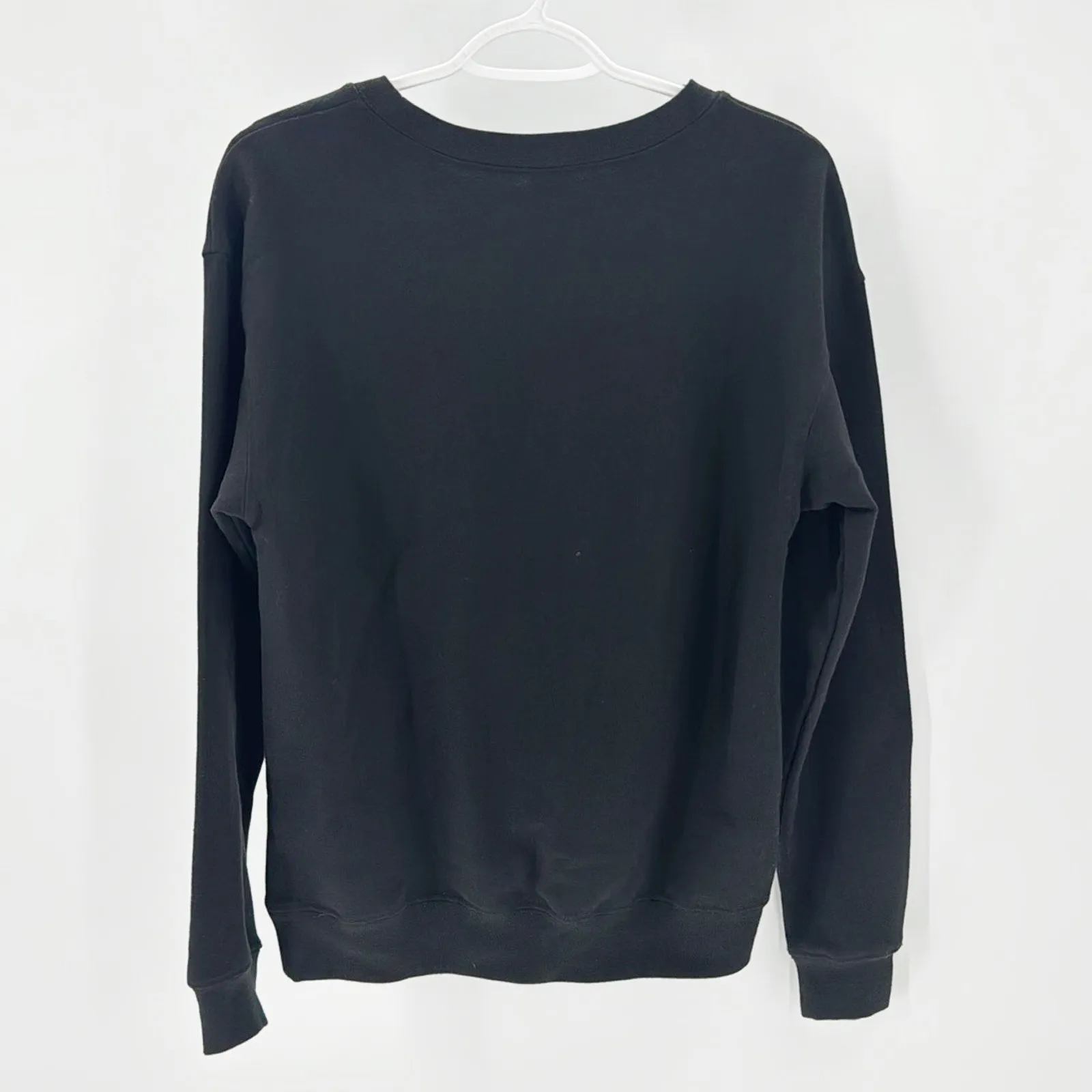 Disney’s Villains graphic black sweatshirt Halloween casual warm lightweight - Image 2