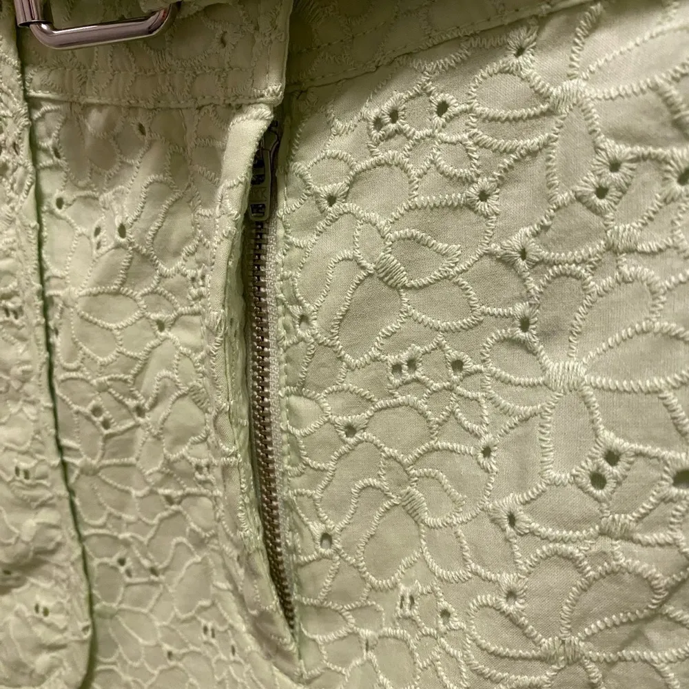 Derek Lam 10 Crosby Monterey Belted Eyelet Shorts In Matcha Size 8 New With Tag - Image 7