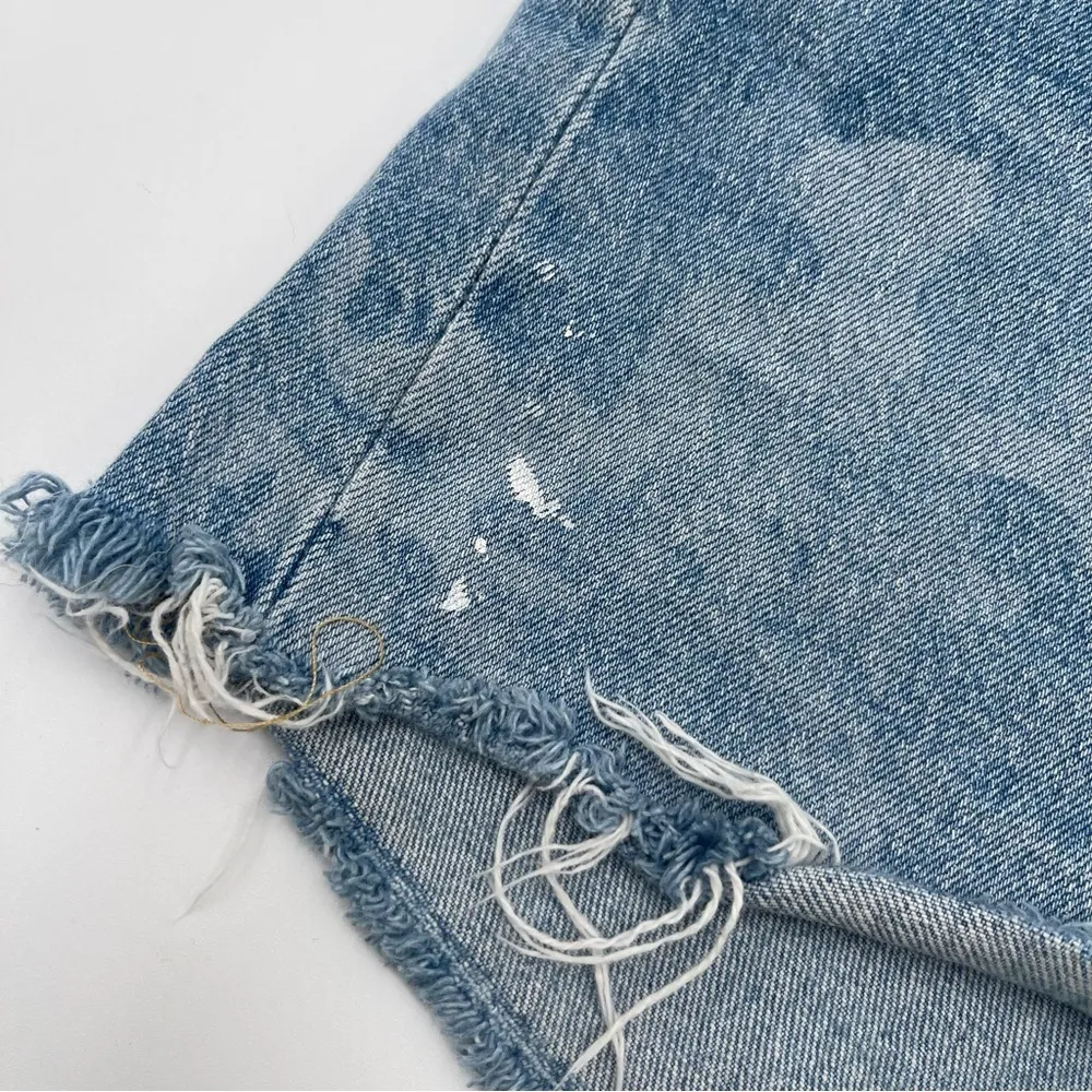 Levi’s Womens 501 Button Fly Camo Print Cutoff Denim Jean Shorts Size 32 (US 14) - Image 12