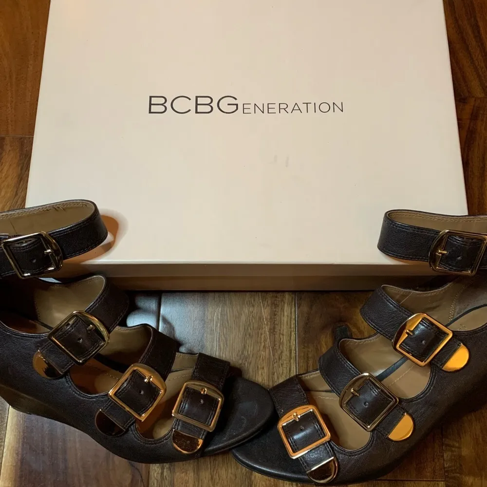 BCBGeneration Cayden Wedge Sandals - Image 3